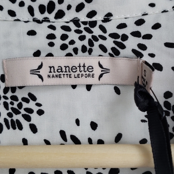 NANETTE Nanette Lepore Blouse Hard to Find Top Women's Size Small - Picture 7 of 12